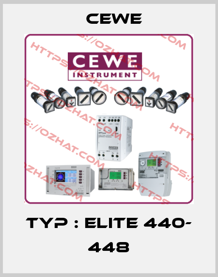 Typ : Elite 440- 448 Cewe