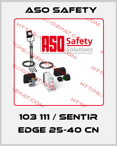 103 111 / SENTIR edge 25-40 CN ASO SAFETY