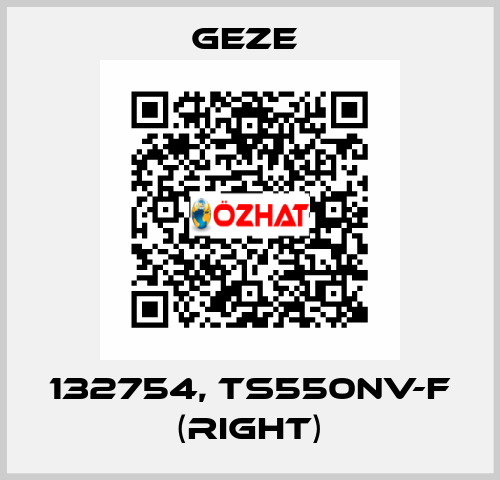 132754, TS550NV-F (right) GEZE 