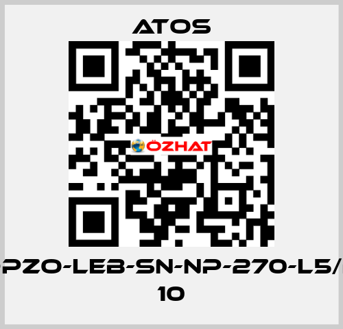 DPZO-LEB-SN-NP-270-L5/D 10 Atos