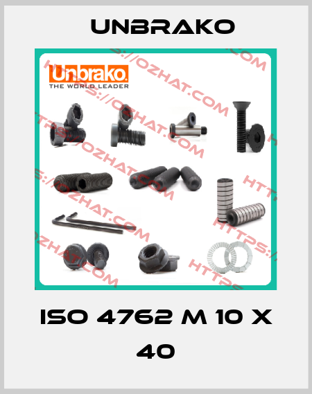 ISO 4762 M 10 X 40 Unbrako