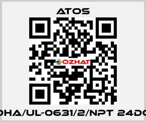DHA/UL-0631/2/NPT 24DC Atos
