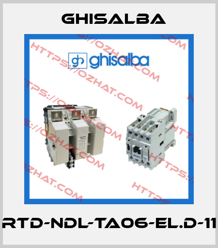 RTD-NDL-TA06-EL.D-11 Ghisalba
