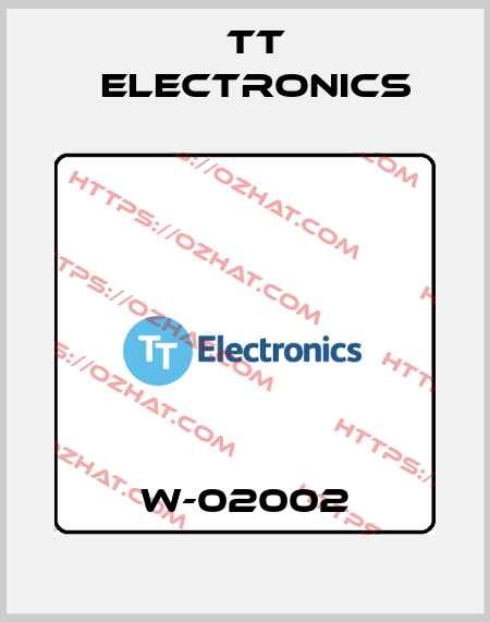 W-02002 TT Electronics