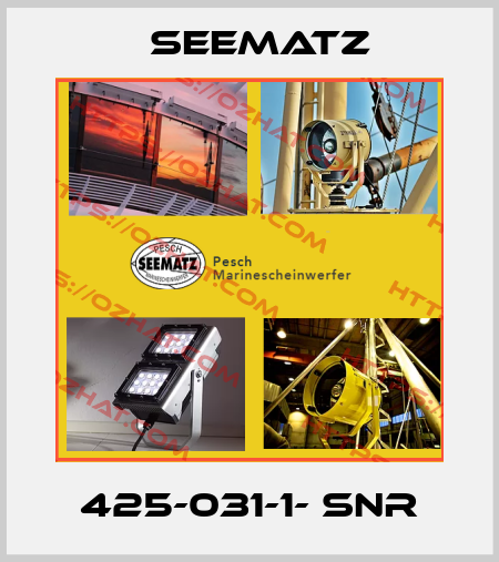 425-031-1- SNR Seematz