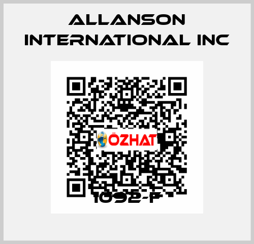 1092-F Allanson International Inc