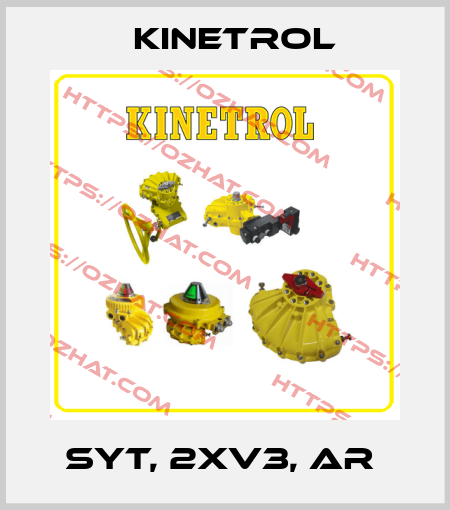 SYT, 2XV3, AR  Kinetrol