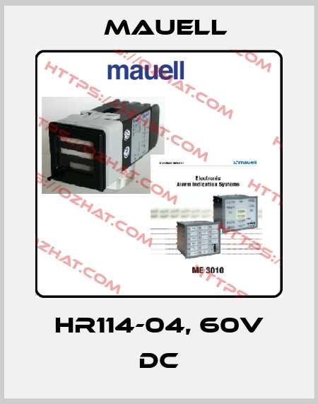 HR114-04, 60V DC Mauell