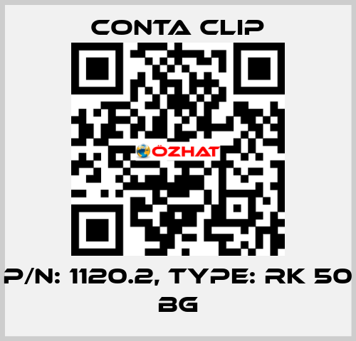 P/N: 1120.2, Type: RK 50 BG Conta Clip