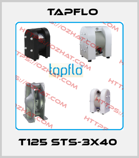 T125 STS-3X40  Tapflo