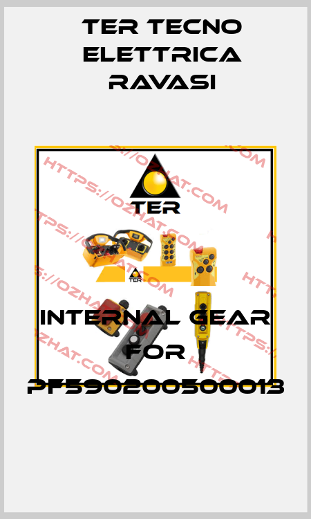 Internal gear for PF590200500013 Ter Tecno Elettrica Ravasi