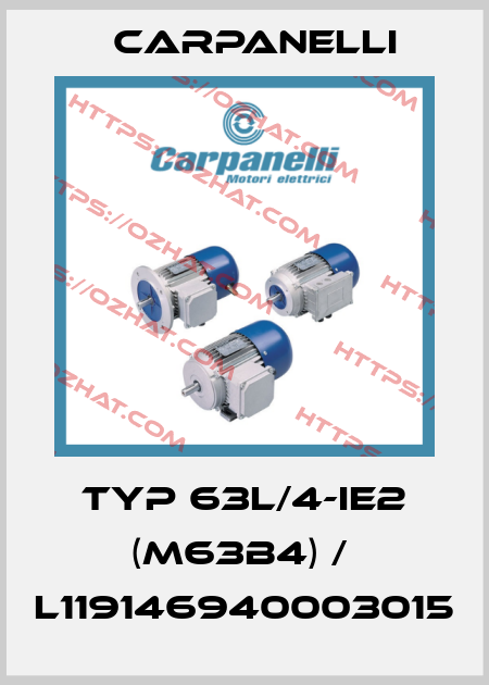 Typ 63L/4-IE2 (M63B4) /  L119146940003015 Carpanelli