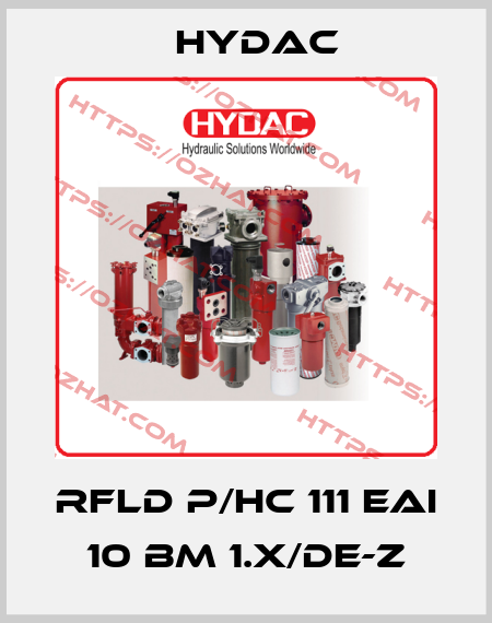 RFLD P/HC 111 EAI 10 BM 1.X/DE-Z Hydac