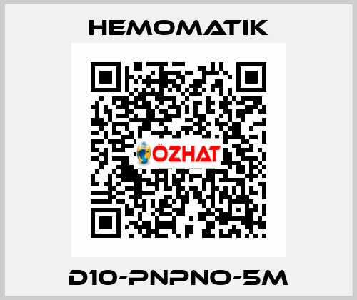 D10-PNPNO-5M Hemomatik