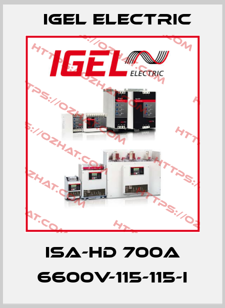 ISA-HD 700A 6600V-115-115-I IGEL Electric