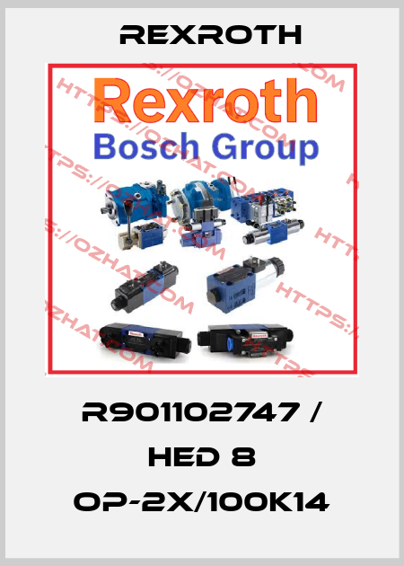 R901102747 / HED 8 OP-2X/100K14 Rexroth