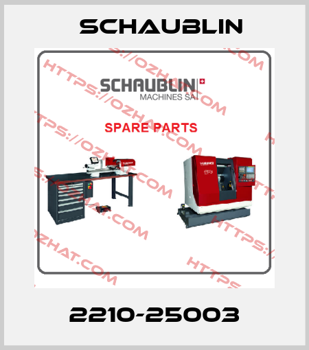 2210-25003 Schaublin