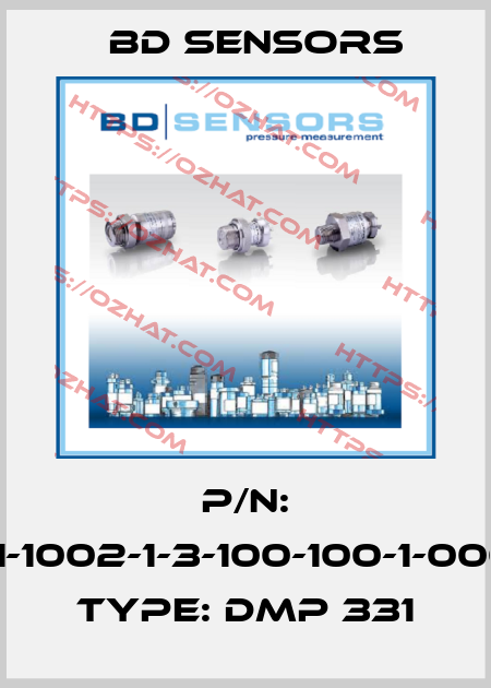 P/N: 111-1002-1-3-100-100-1-000, Type: DMP 331 Bd Sensors