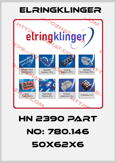 HN 2390 PART NO: 780.146 50X62X6 ElringKlinger