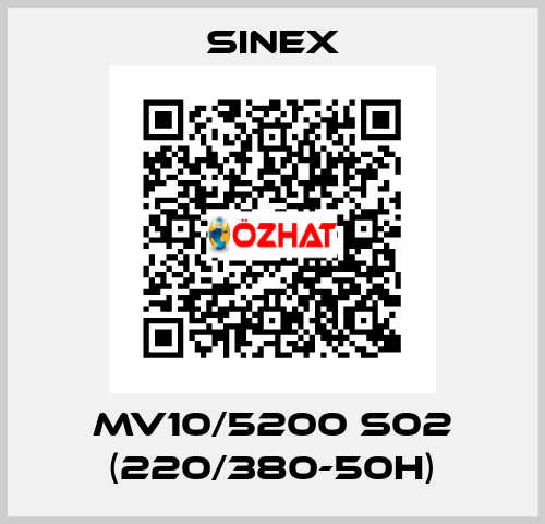 MV10/5200 S02 (220/380-50h) Sinex