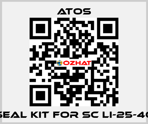 SEAL KIT FOR SC LI-25-40 Atos