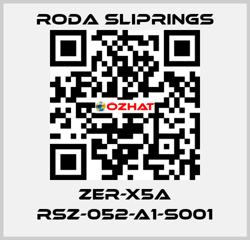 ZER-X5A RSZ-052-A1-S001 Roda Sliprings