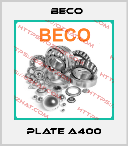 PLATE A400 Beco