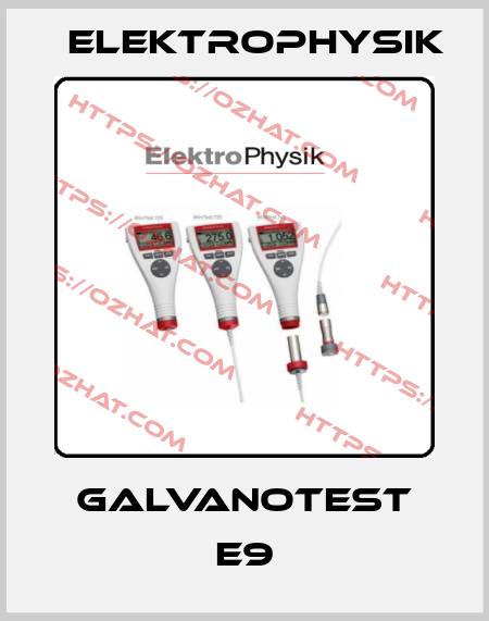 Galvanotest E9 ElektroPhysik