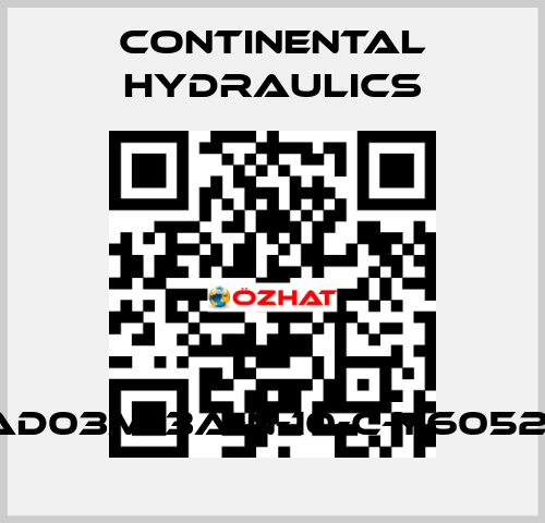 VAD03M-3A-N-10-C-Y6052-3 Continental Hydraulics