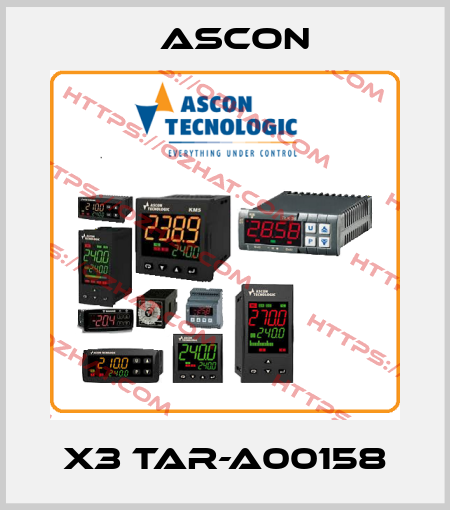 X3 TAR-A00158 Ascon
