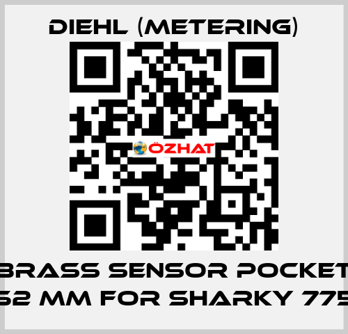 Brass sensor pocket 52 mm for SHARKY 775 Diehl (Metering)