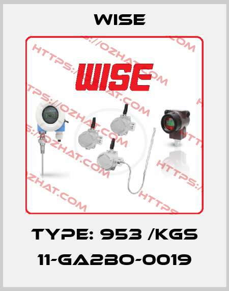 Type: 953 /KGS 11-GA2BO-0019 Wise
