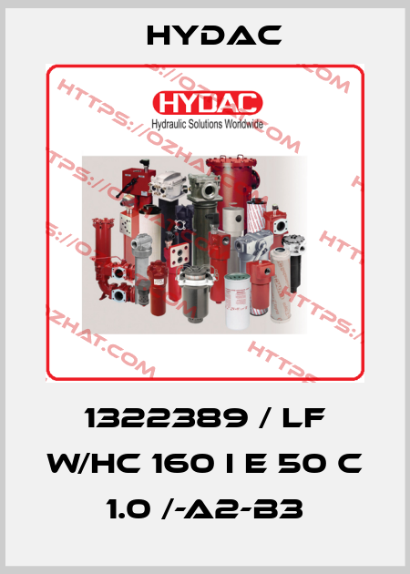 1322389 / LF W/HC 160 I E 50 C 1.0 /-A2-B3 Hydac