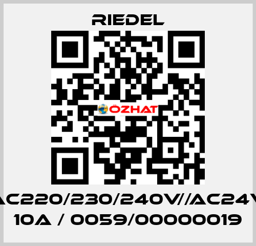 AC220/230/240V//AC24V 10A / 0059/00000019 Riedel