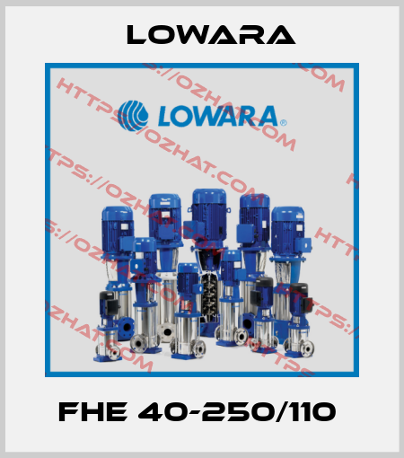 FHE 40-250/110  Lowara