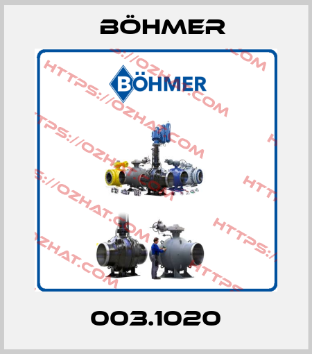 003.1020 Böhmer