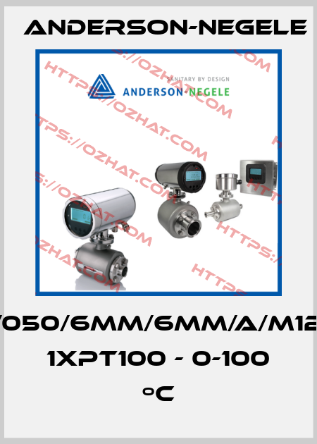 TFP-40/050/6MM/6MM/A/M12/MPU-4 1XPT100 - 0-100 ºC Anderson-Negele