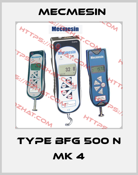 Type BFG 500 N MK 4 Mecmesin