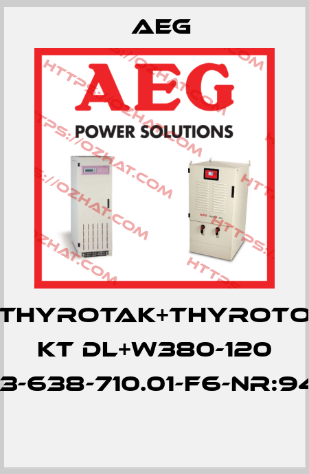 THYROTAK+THYROTO KT DL+W380-120 E-NR763-638-710.01-F6-NR:941958/2  AEG