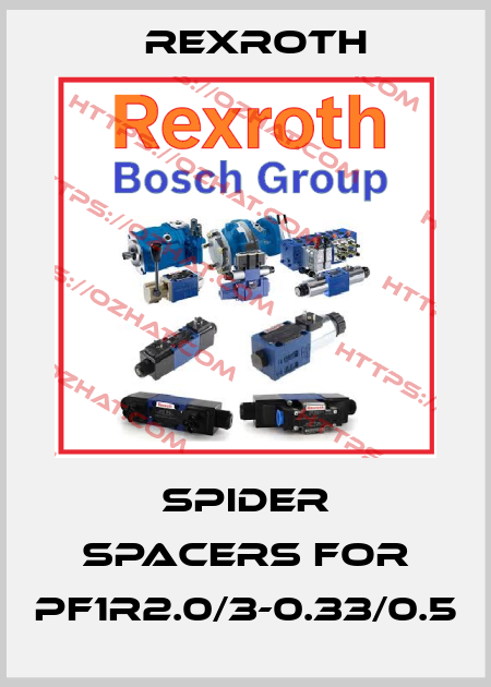 spider spacers for PF1R2.0/3-0.33/0.5 Rexroth