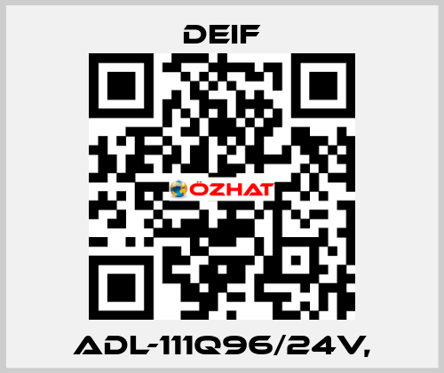 ADL-111Q96/24V, Deif