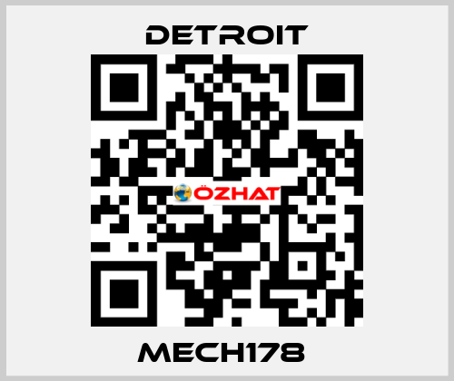 MECH178  Detroit