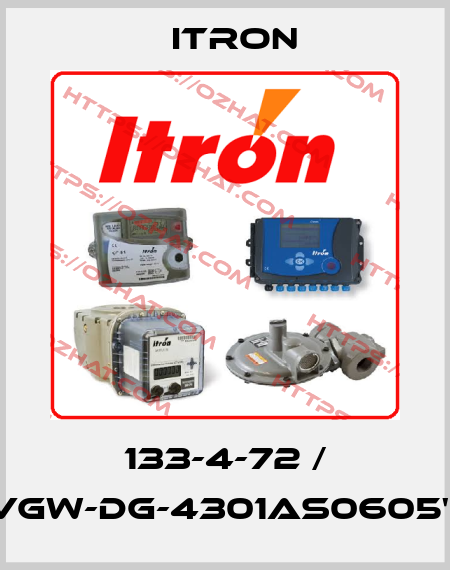 133-4-72 / DVGW-DG-4301AS0605"t" Itron