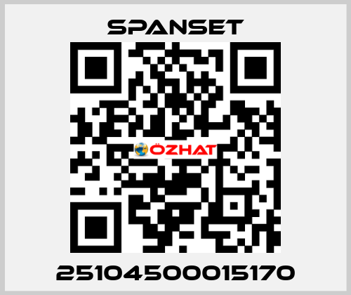 25104500015170 SpanSet