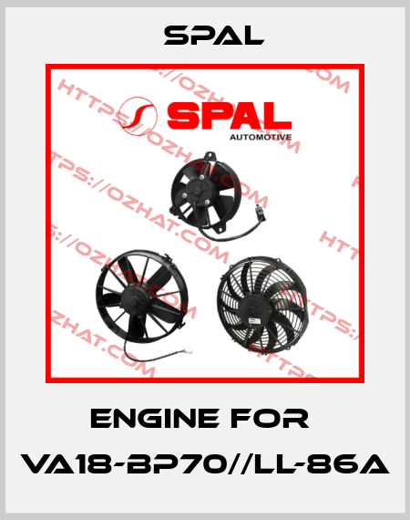 engine for  VA18-BP70//LL-86A SPAL