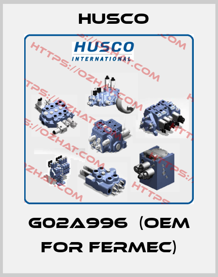 G02A996  (OEM for Fermec) Husco
