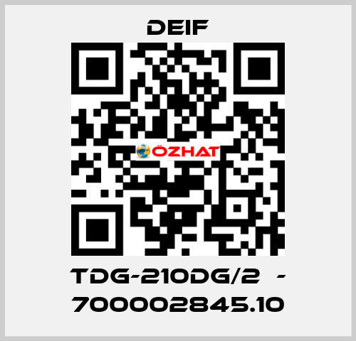 TDG-210DG/2  - 700002845.10 Deif