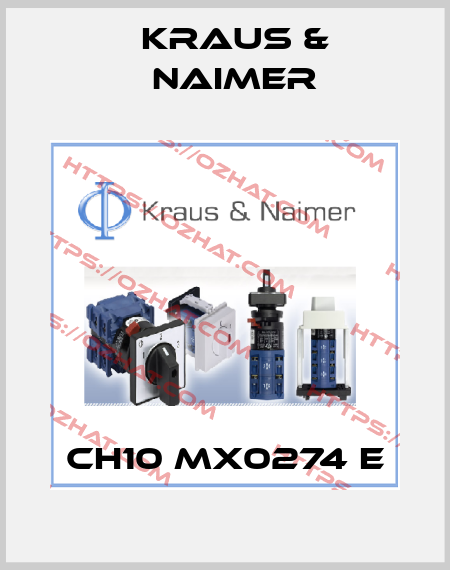 CH10 MX0274 E Kraus & Naimer