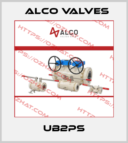 UB2PS Alco Valves