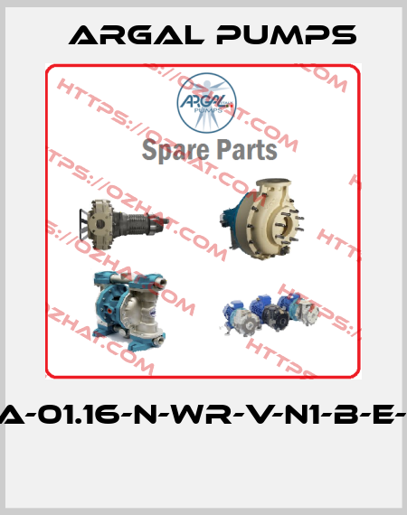 TMA-01.16-N-WR-V-N1-B-E-N-3  Argal Pumps